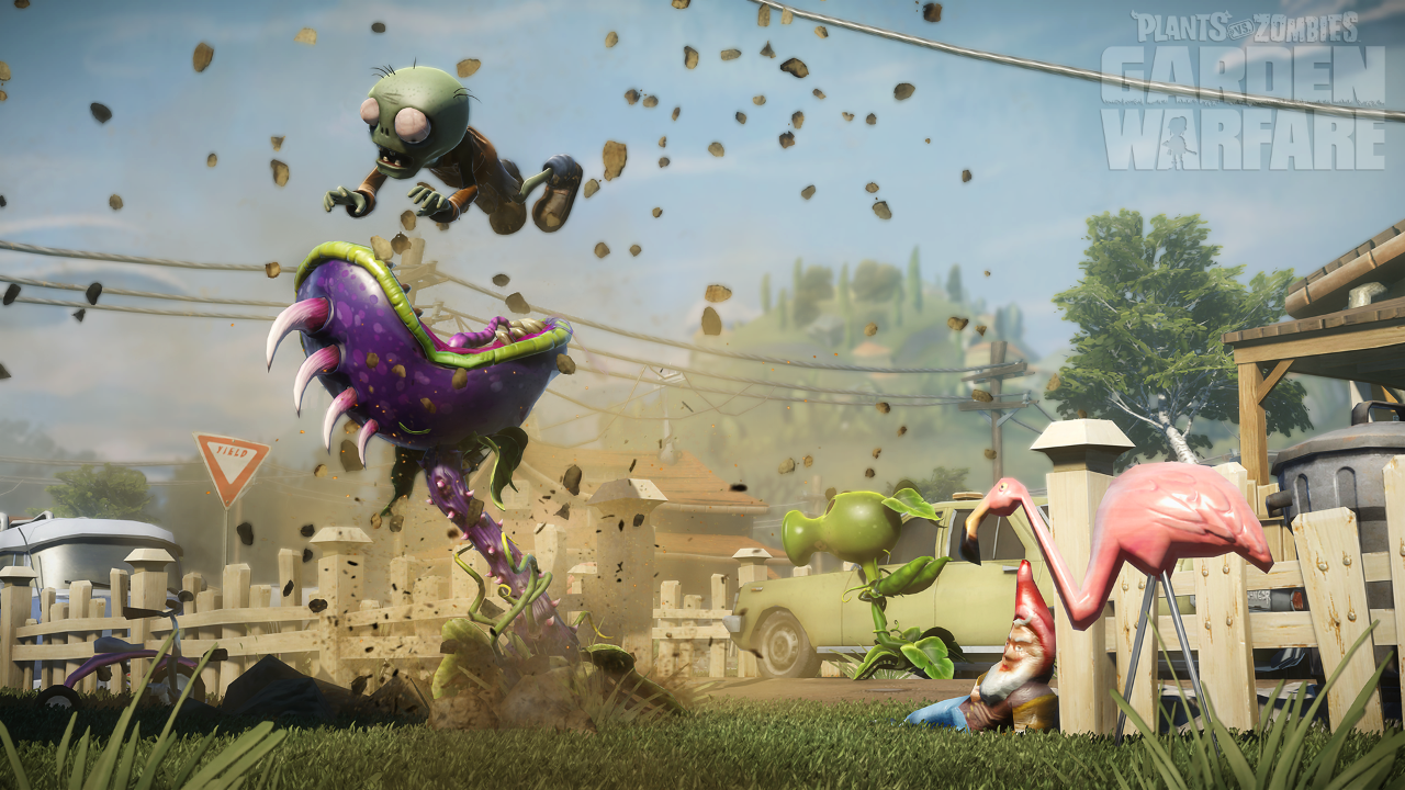 Plants vs zombies: Garden warfare mở chiến trường trên PC