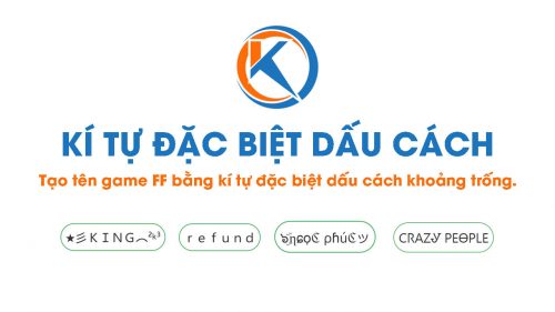 Kí tự khoảng trống – kí tự đặc biệt dấu cách Kí tự khoảng trống – kí tự đặc biệt dấu cách