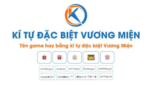 Kí tự đặc biệt Vương Miện