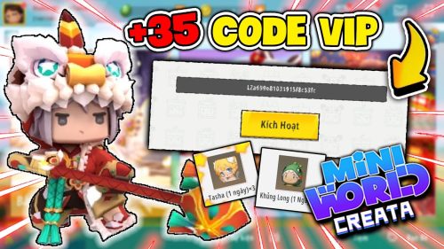 Code Mini World siêu VIP tháng 9/2024 cập nhật mới nhất