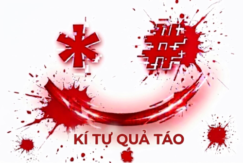 Kí tự đặc biệt quả táo iPhone căn dở trong game Free Fire (FF)